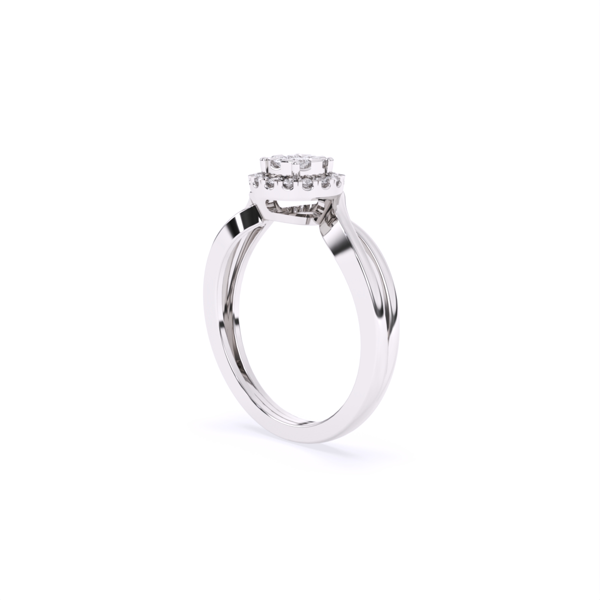 Eternal Twisted Lab Grown Diamond Ring