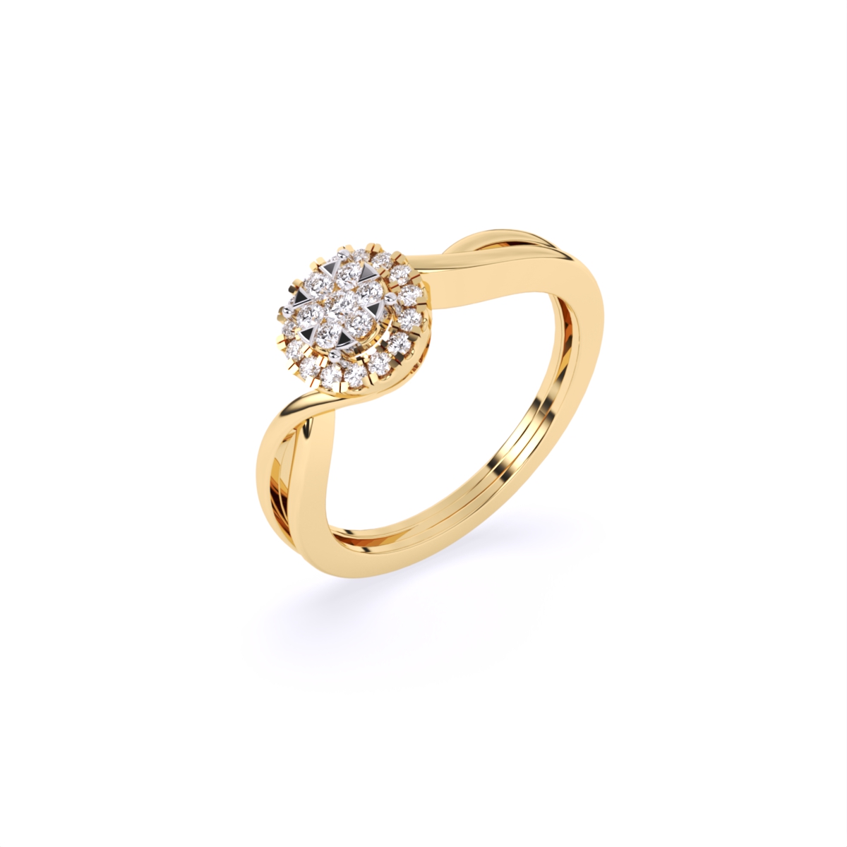 Eternal Twisted Lab Grown Diamond Ring