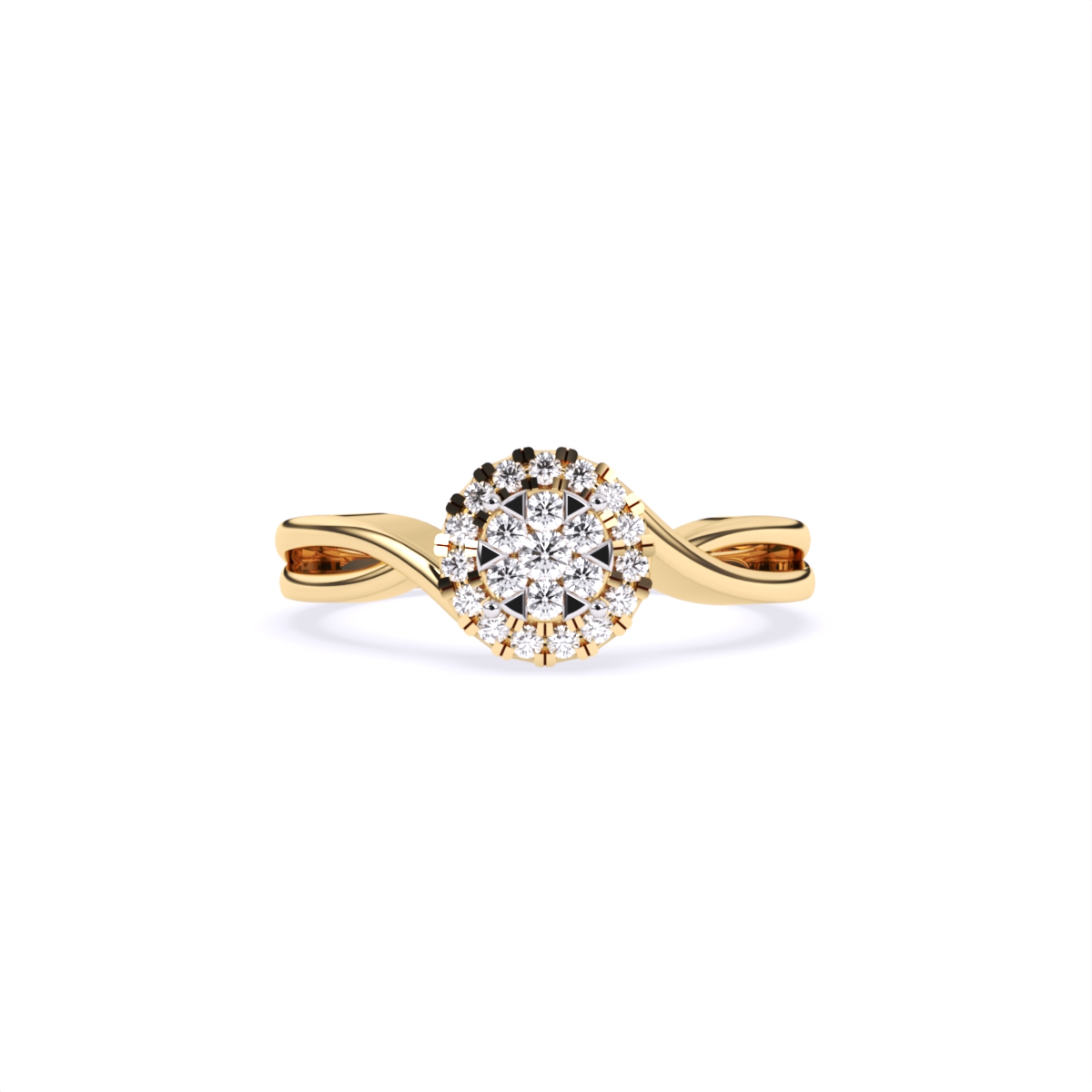 Eternal Twisted Lab Grown Diamond Ring