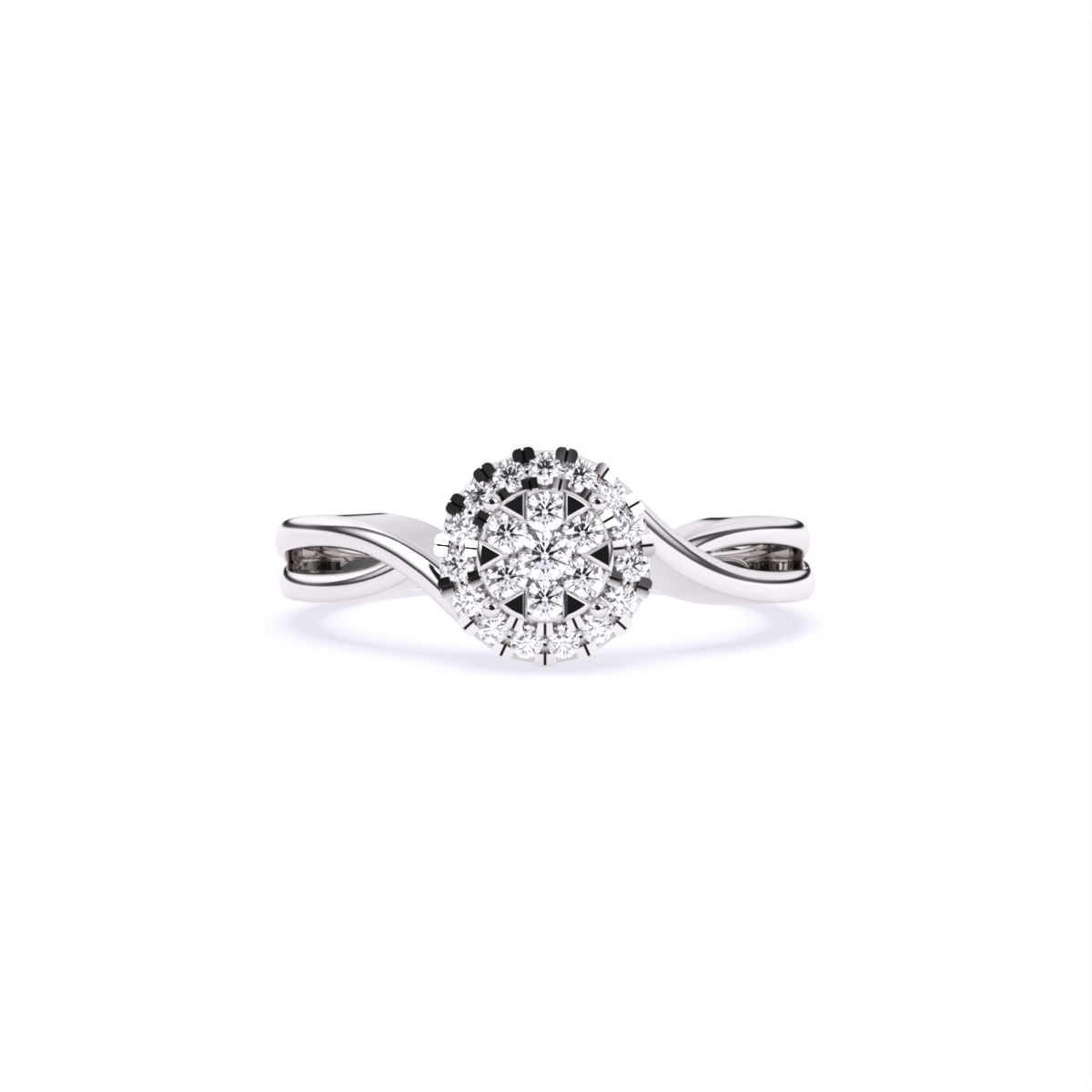 Eternal Twisted Lab Grown Diamond Ring
