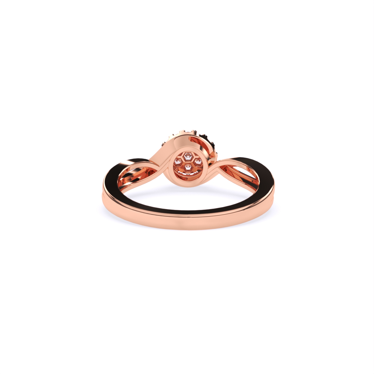 Eternal Twisted Lab Grown Diamond Ring