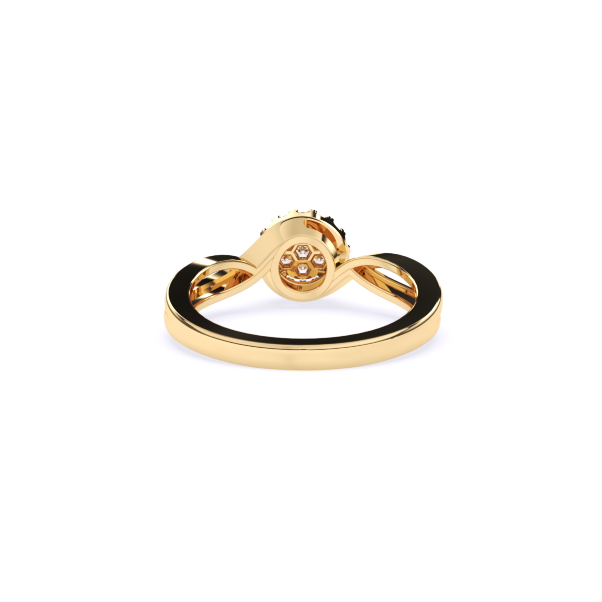 Eternal Twisted Lab Grown Diamond Ring