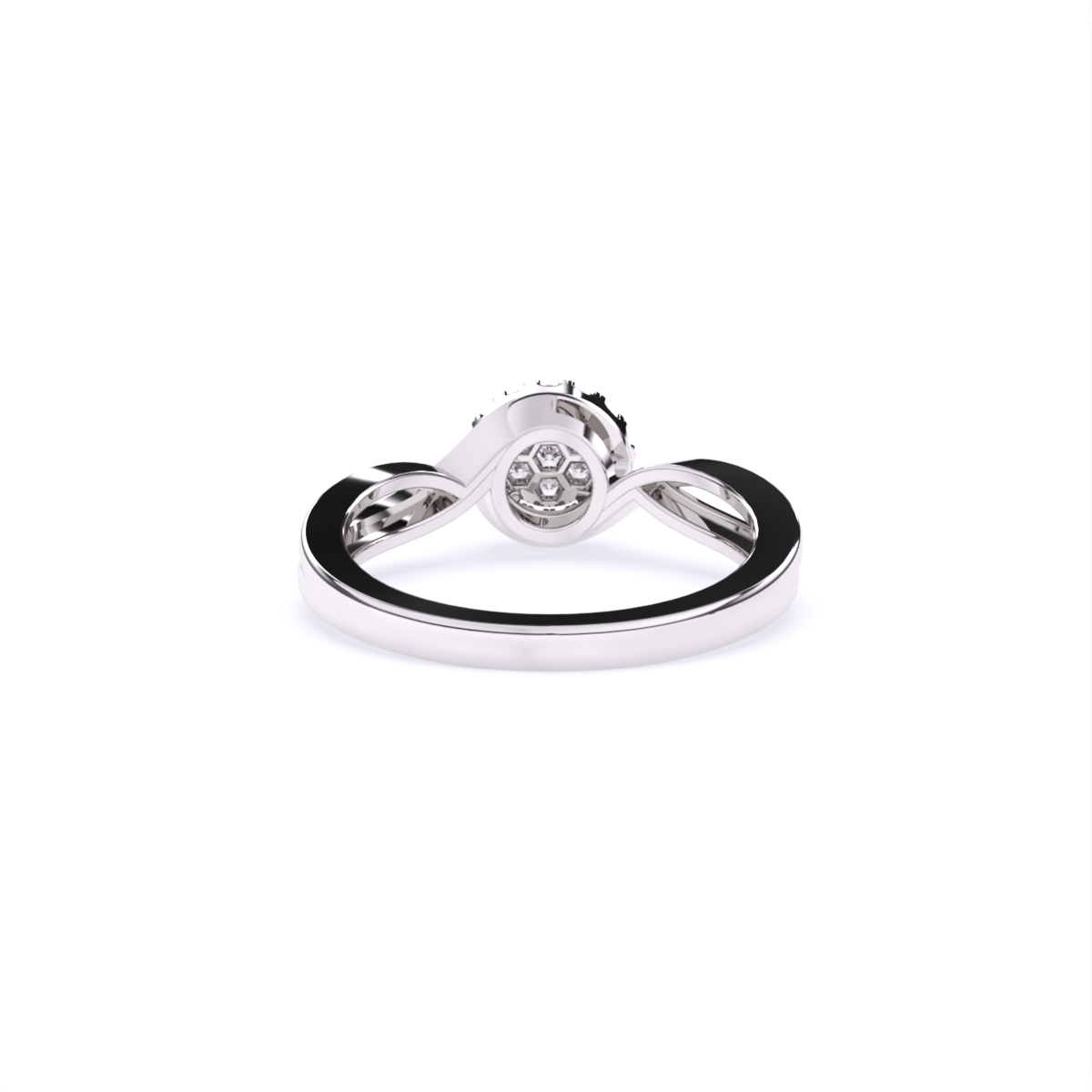 Eternal Twisted Lab Grown Diamond Ring