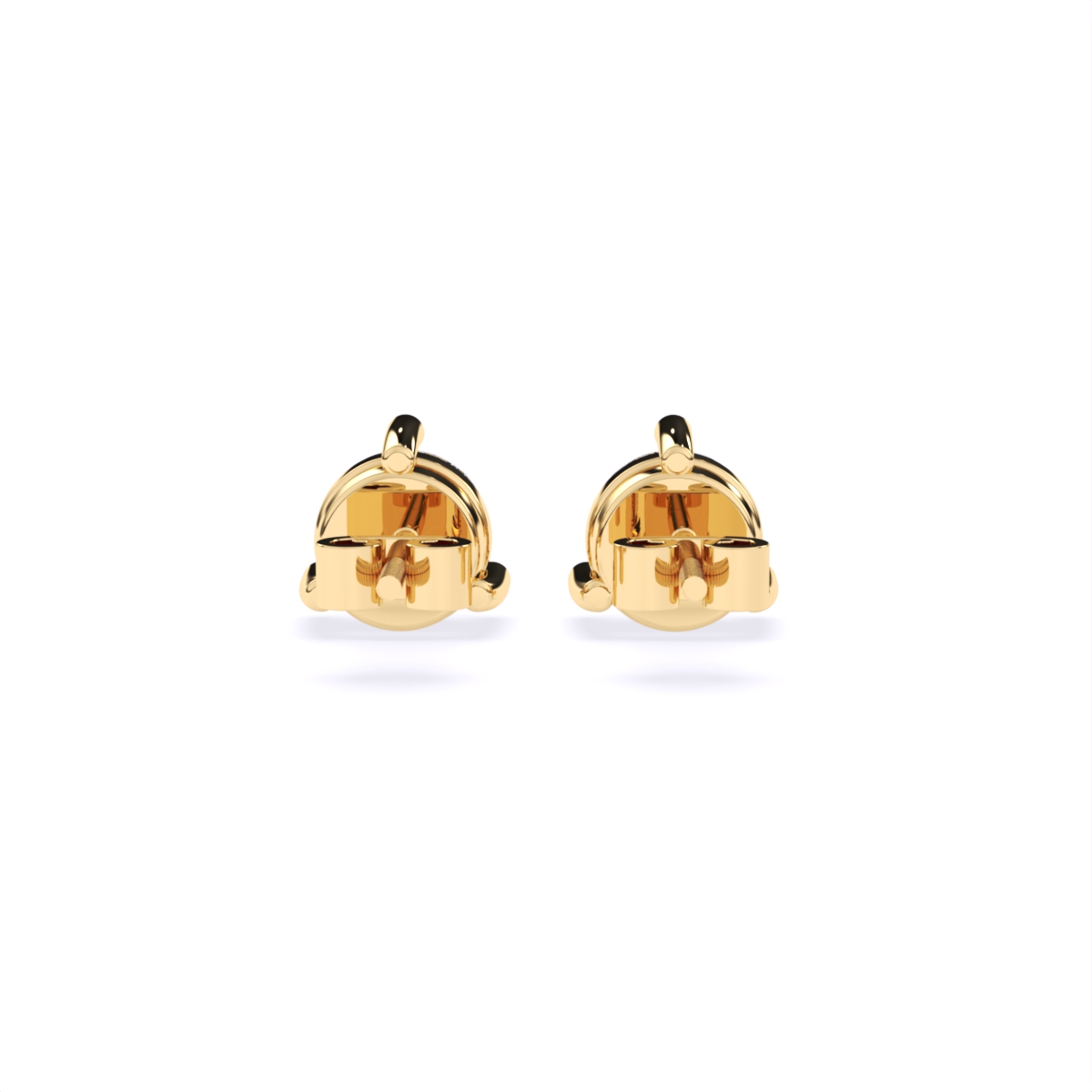 Round Cut Lab Grown Diamond stud Earrings