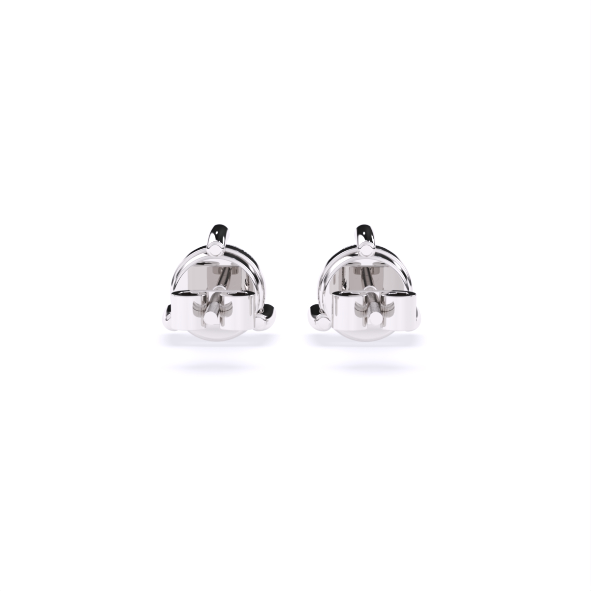 Round Cut Lab Grown Diamond stud Earrings
