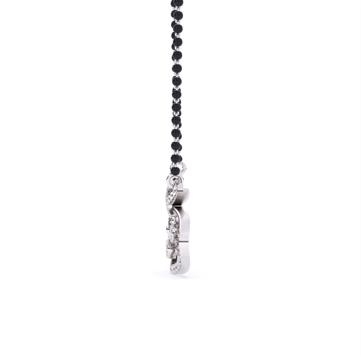 Modern Bride Lab Grown Diamond Mangalsutra