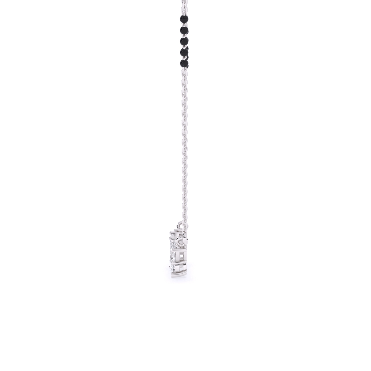 Fancy shape Lab diamond Mangalsutra With chain