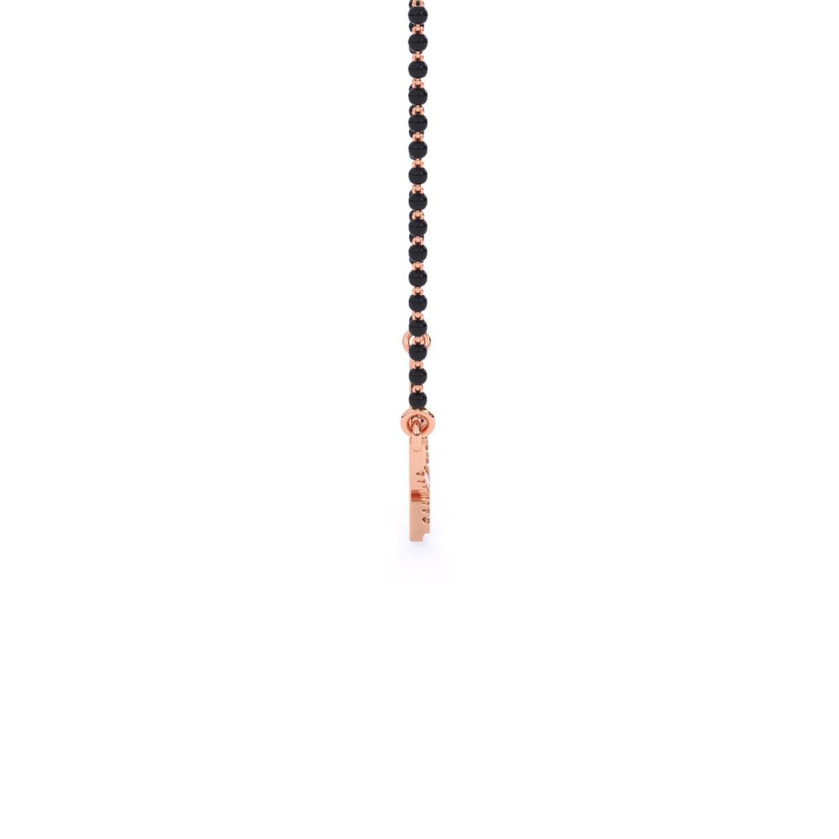 Elegant V Shape Curve Diamond Mangalsutra