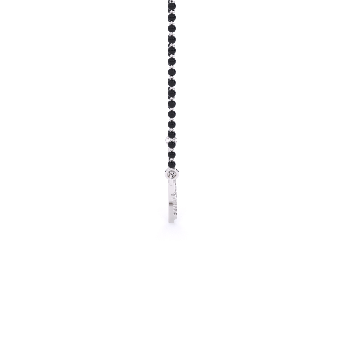 Elegant V Shape Curve Diamond Mangalsutra