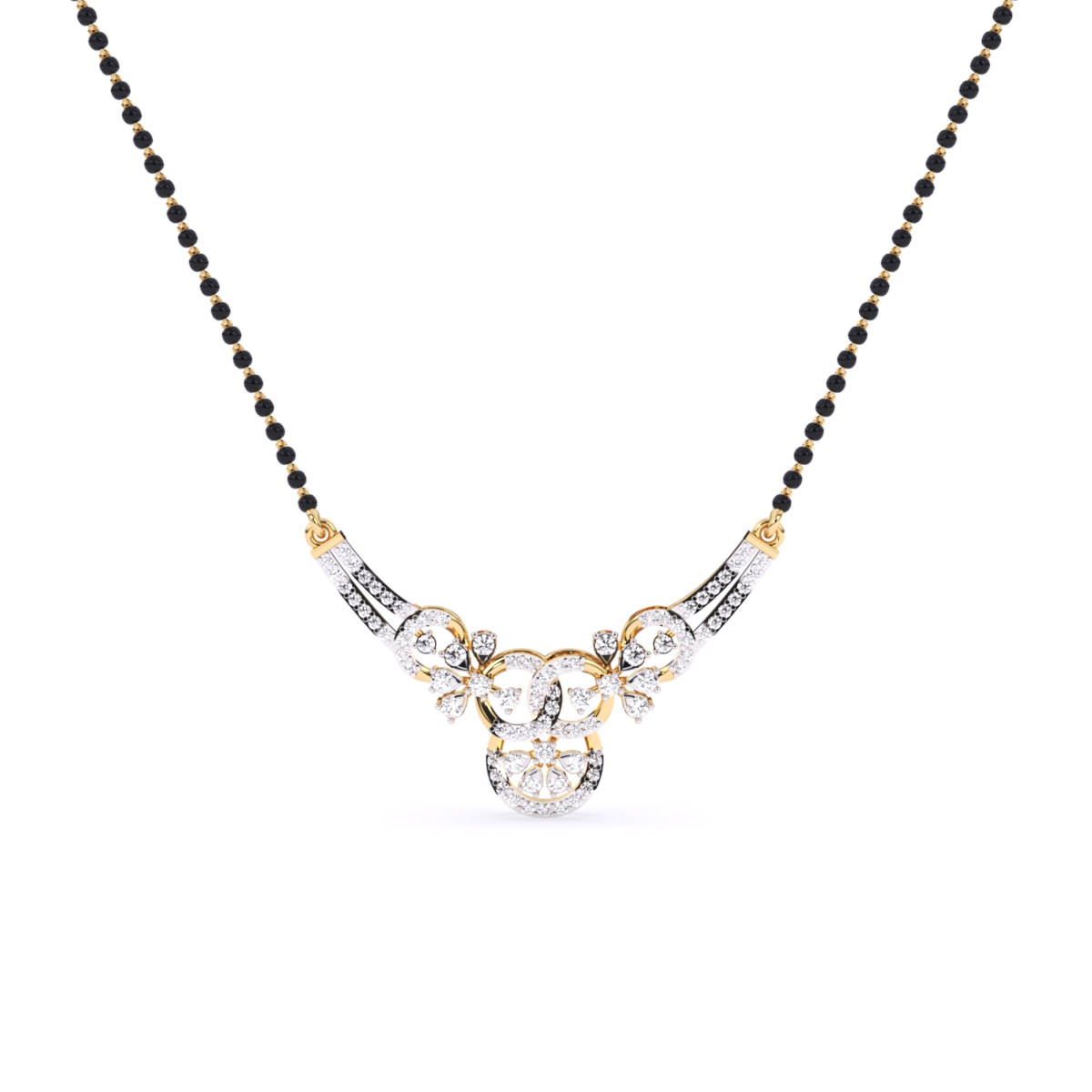 Stylish Lab Grown Diamond Mangalsutra