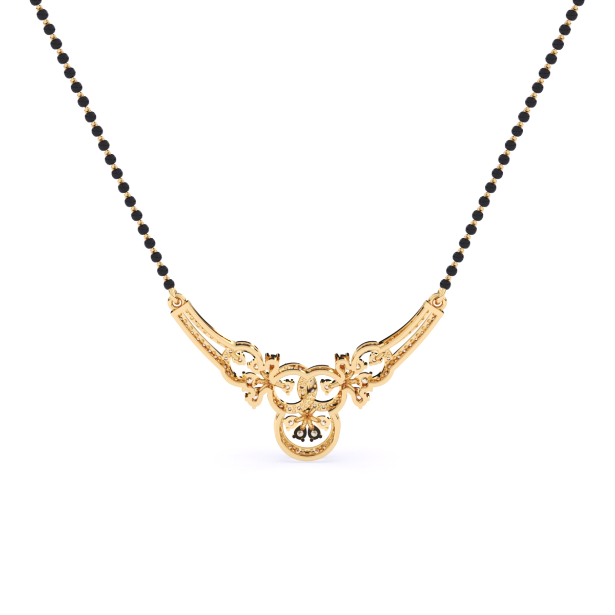 Stylish Lab Grown Diamond Mangalsutra