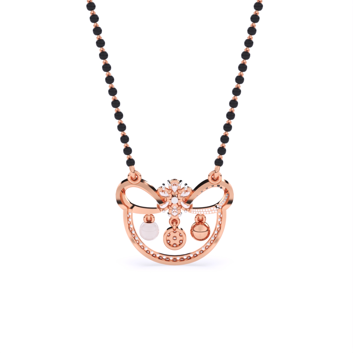 Timeless Sparkle Lab Grown Diamond Mangalsutra