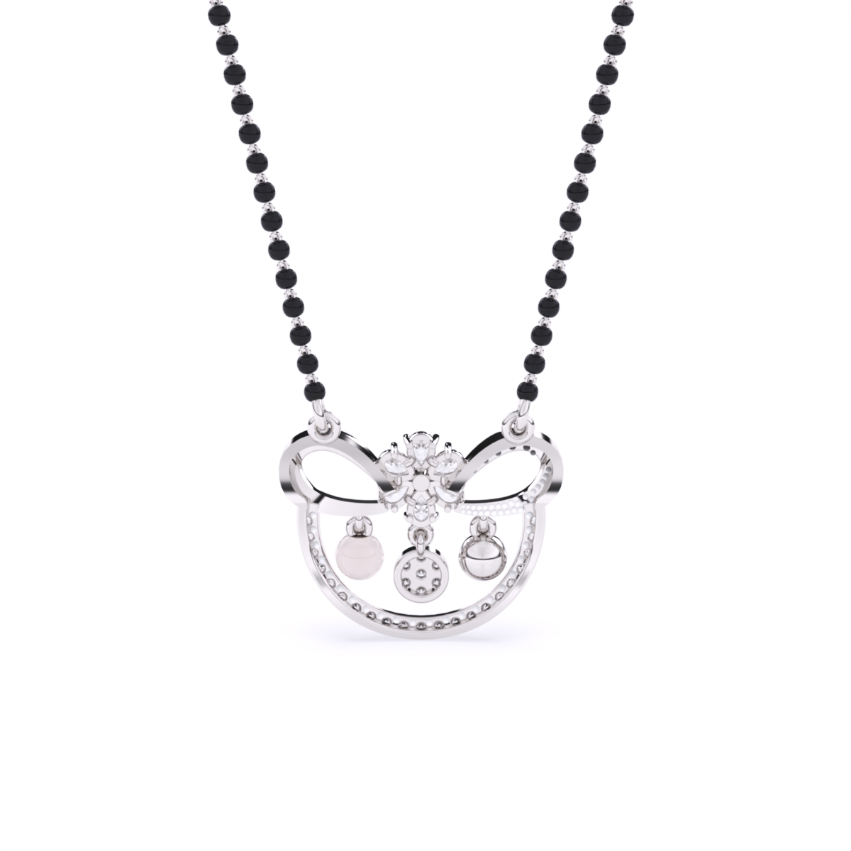 Timeless Sparkle Lab Grown Diamond Mangalsutra