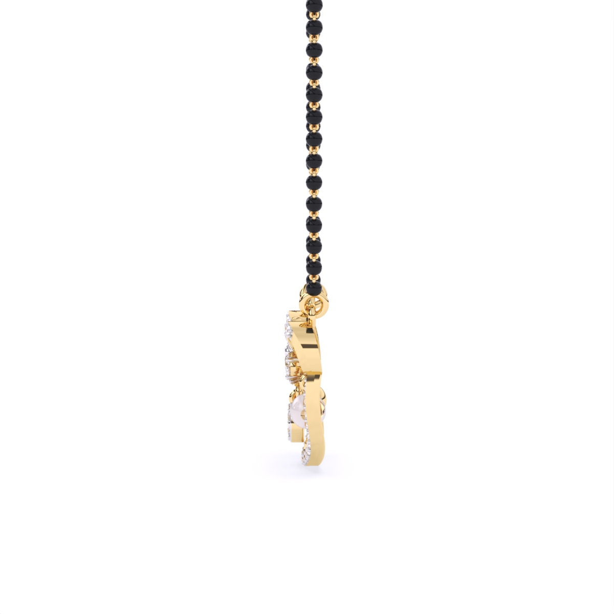 Timeless Sparkle Lab Grown Diamond Mangalsutra
