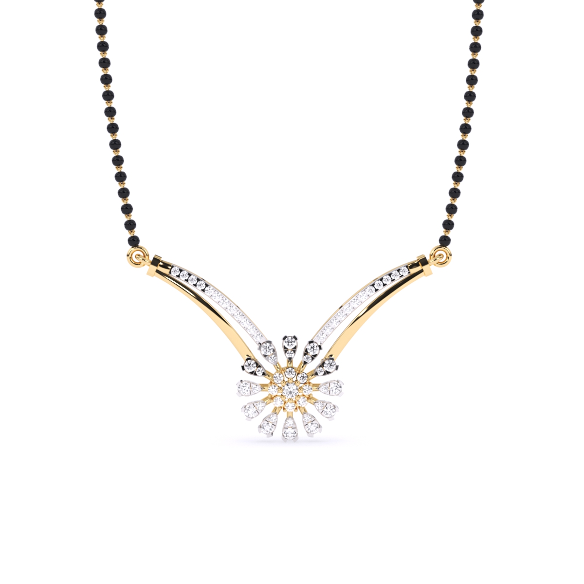 Classic Delicate Lab Diamond Mangalsutra