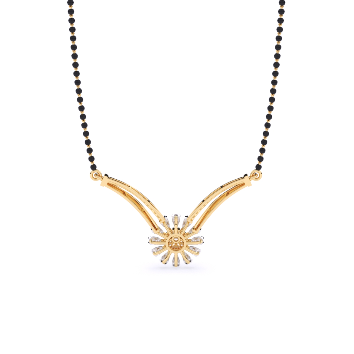 Classic Delicate Lab Diamond Mangalsutra