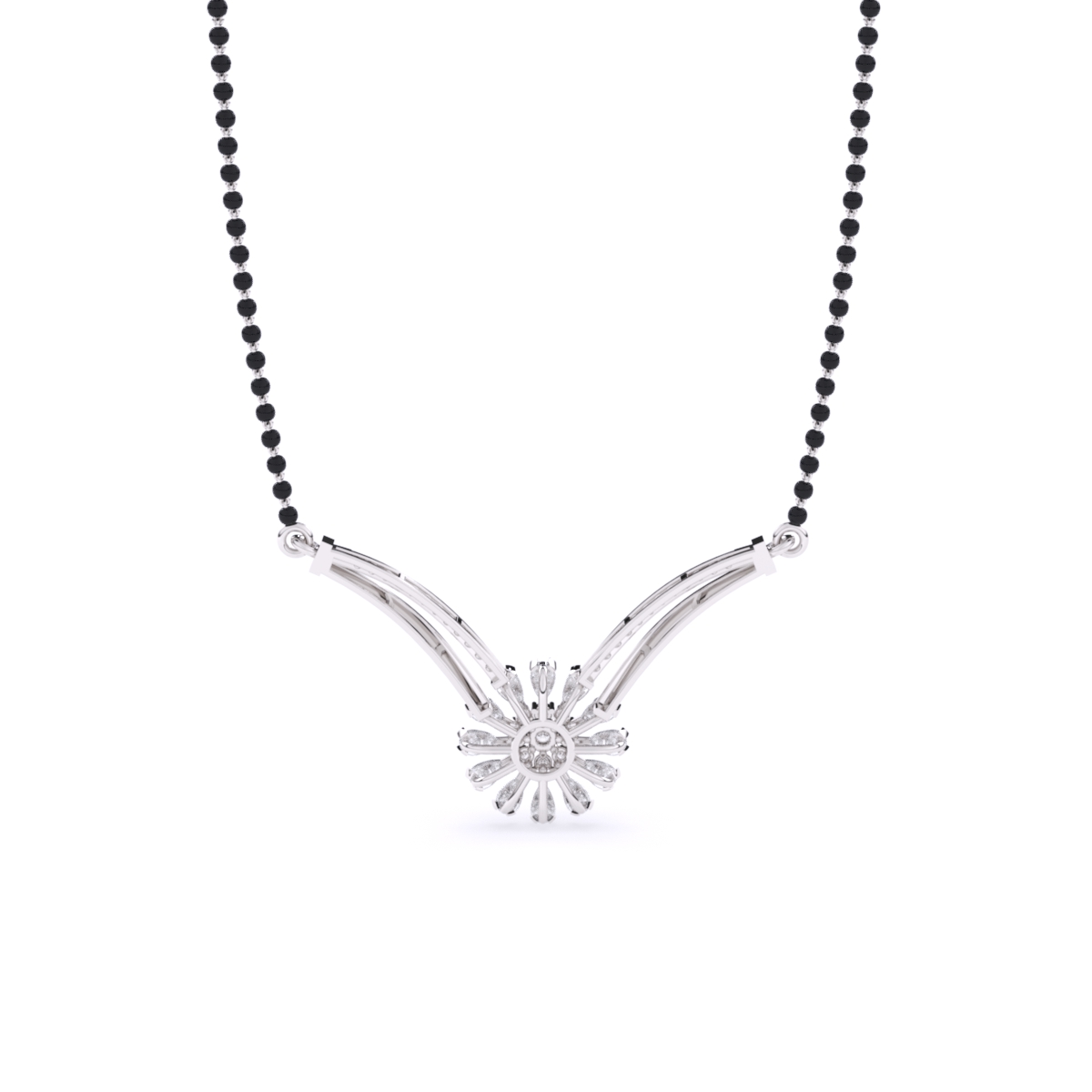 Classic Delicate Lab Diamond Mangalsutra
