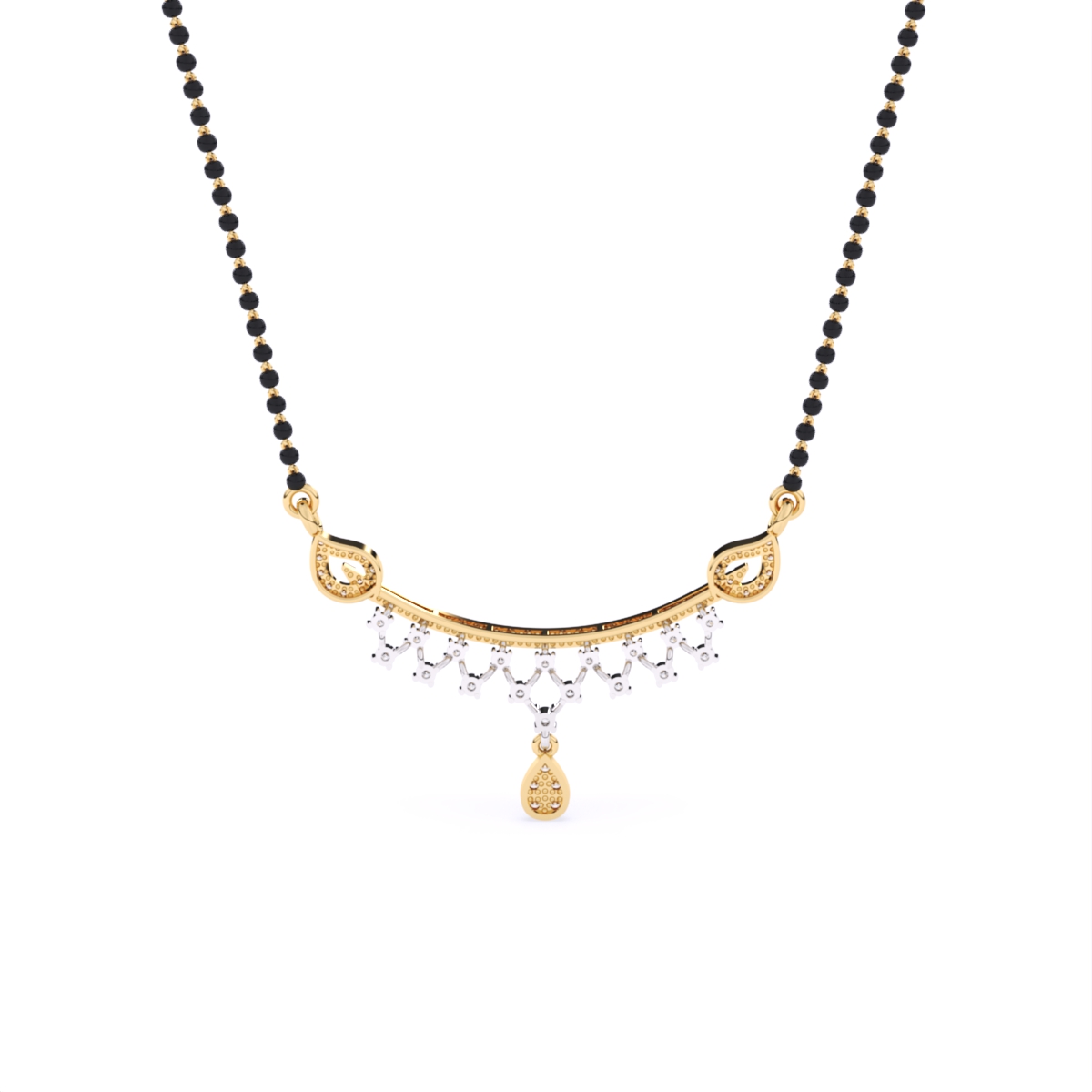 Shining Star Lab Diamond Mangalsutra