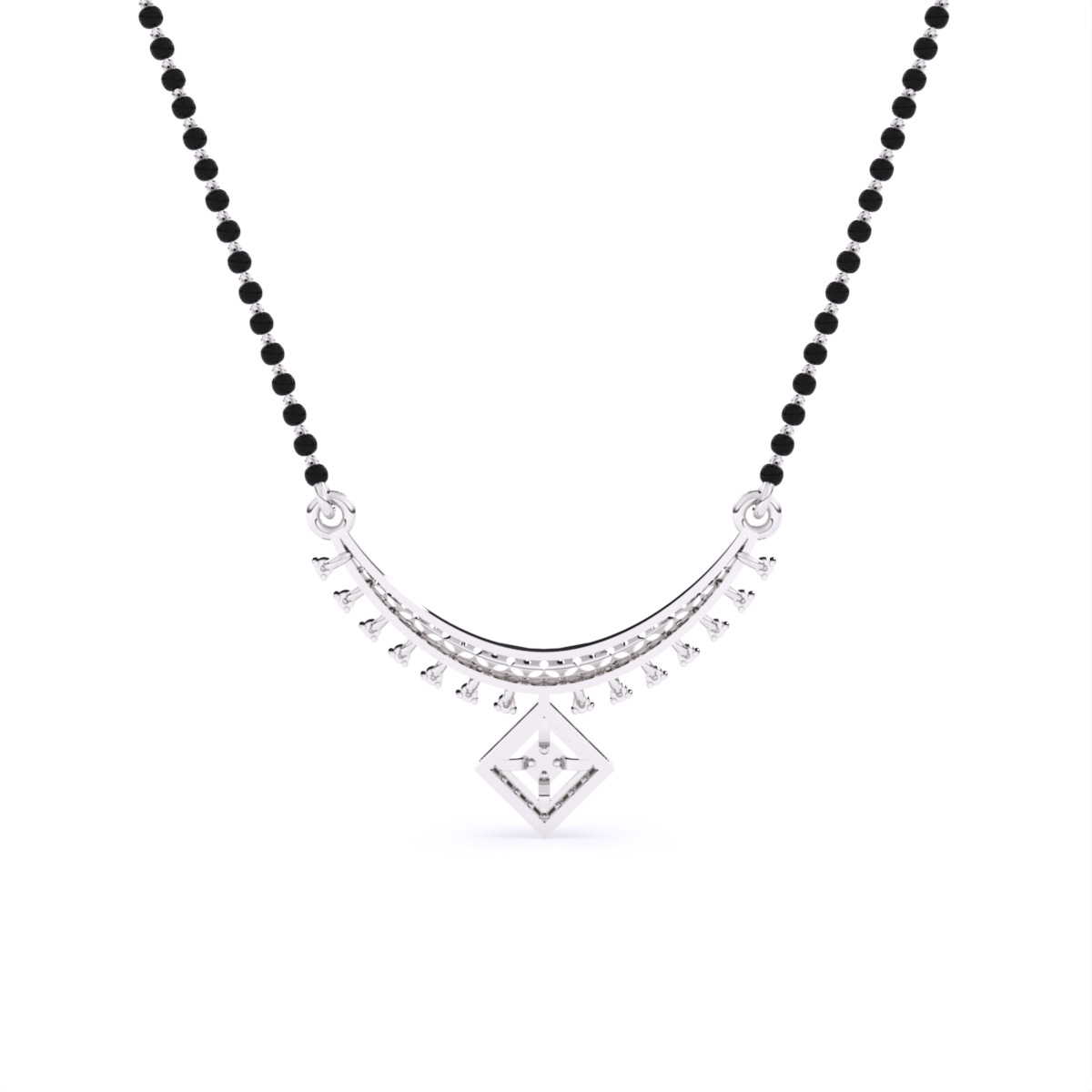 Elegant Gold Lab Grown Diamond Mangalsutra