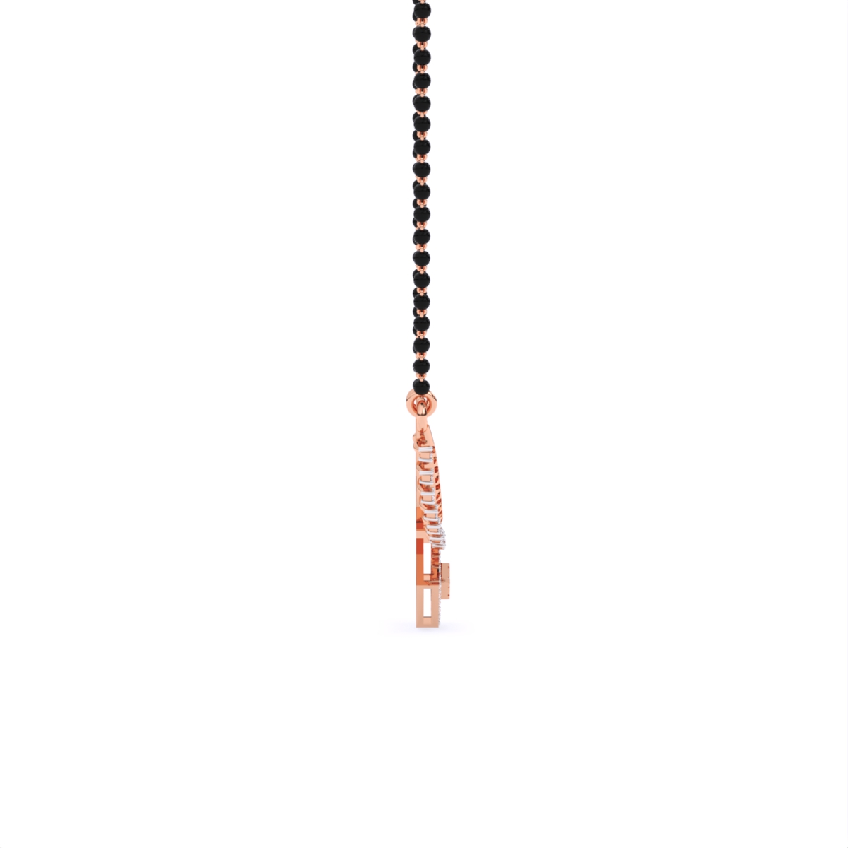 Elegant Gold Lab Grown Diamond Mangalsutra