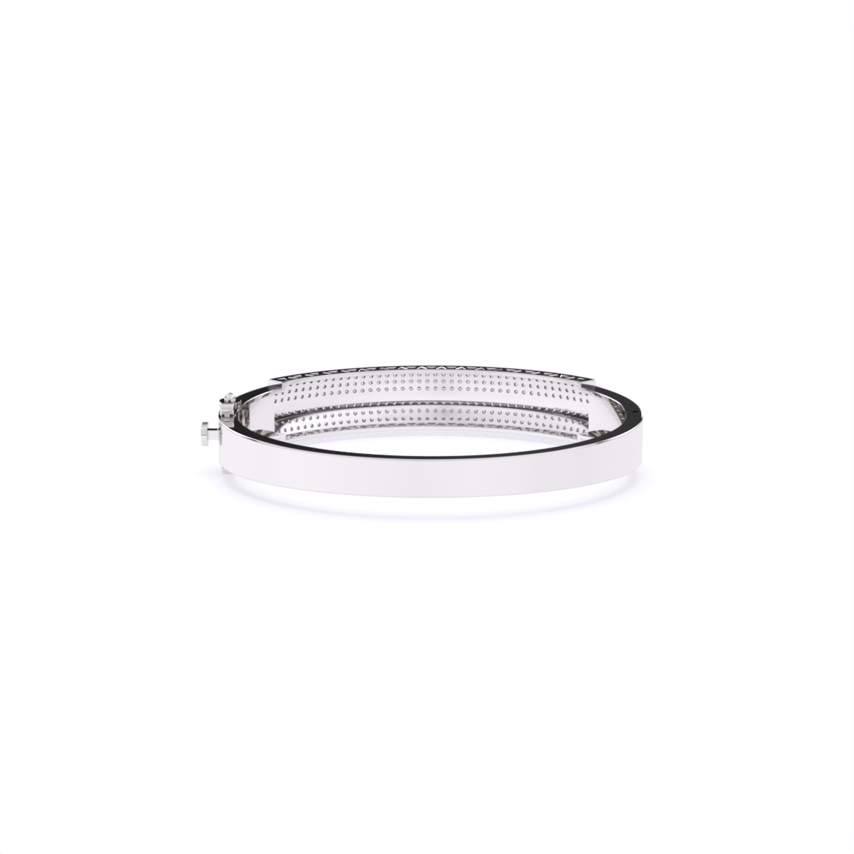 Modern Design Lab Grown Diamond Mens Bracelet