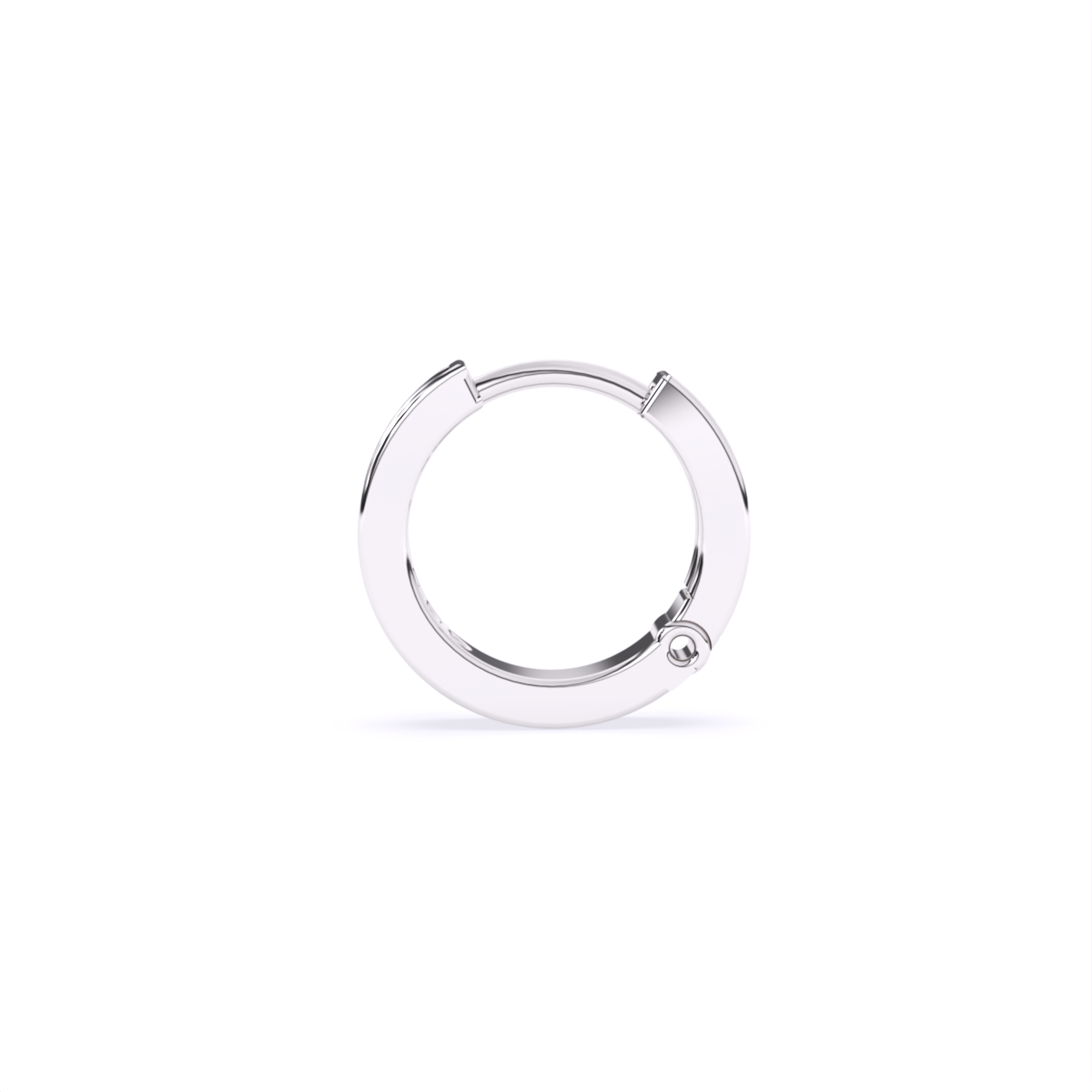 Round Cut Lab Grown Diamond Nose Pin