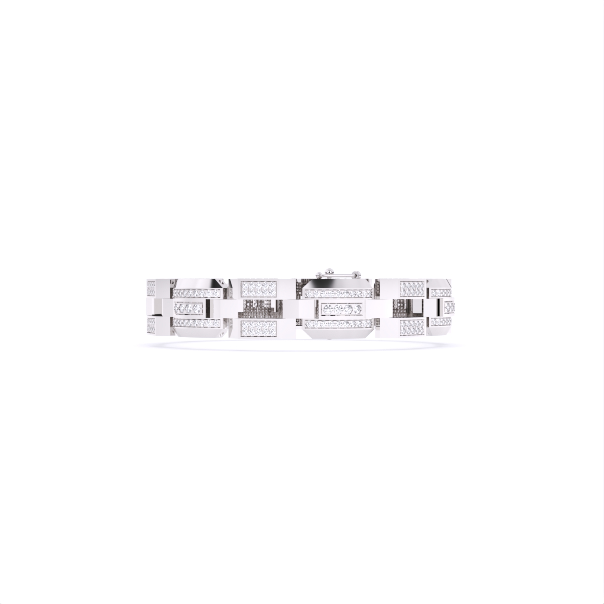 Timeless Elegance Lab Grown Diamond Men's Bracelet
