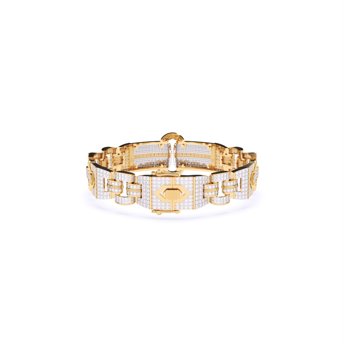 Lab Grown Diamond Bracelet For Men's