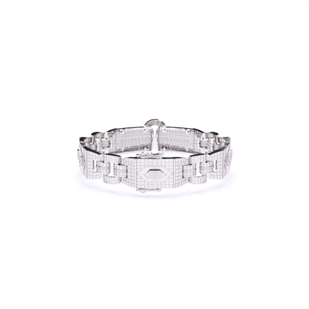 Lab Grown Diamond Bracelet For Men's