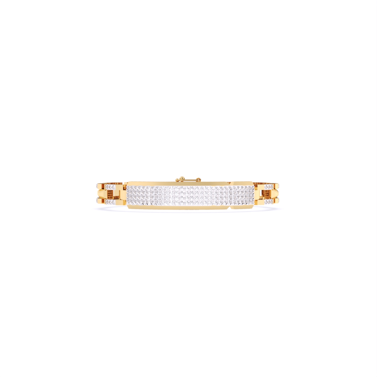 Fancy Lab Diamond Bracelet for Men