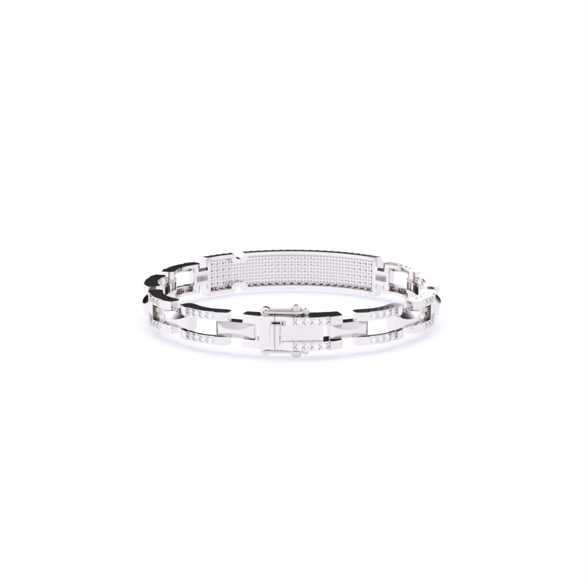 Fancy Lab Diamond Bracelet for Men