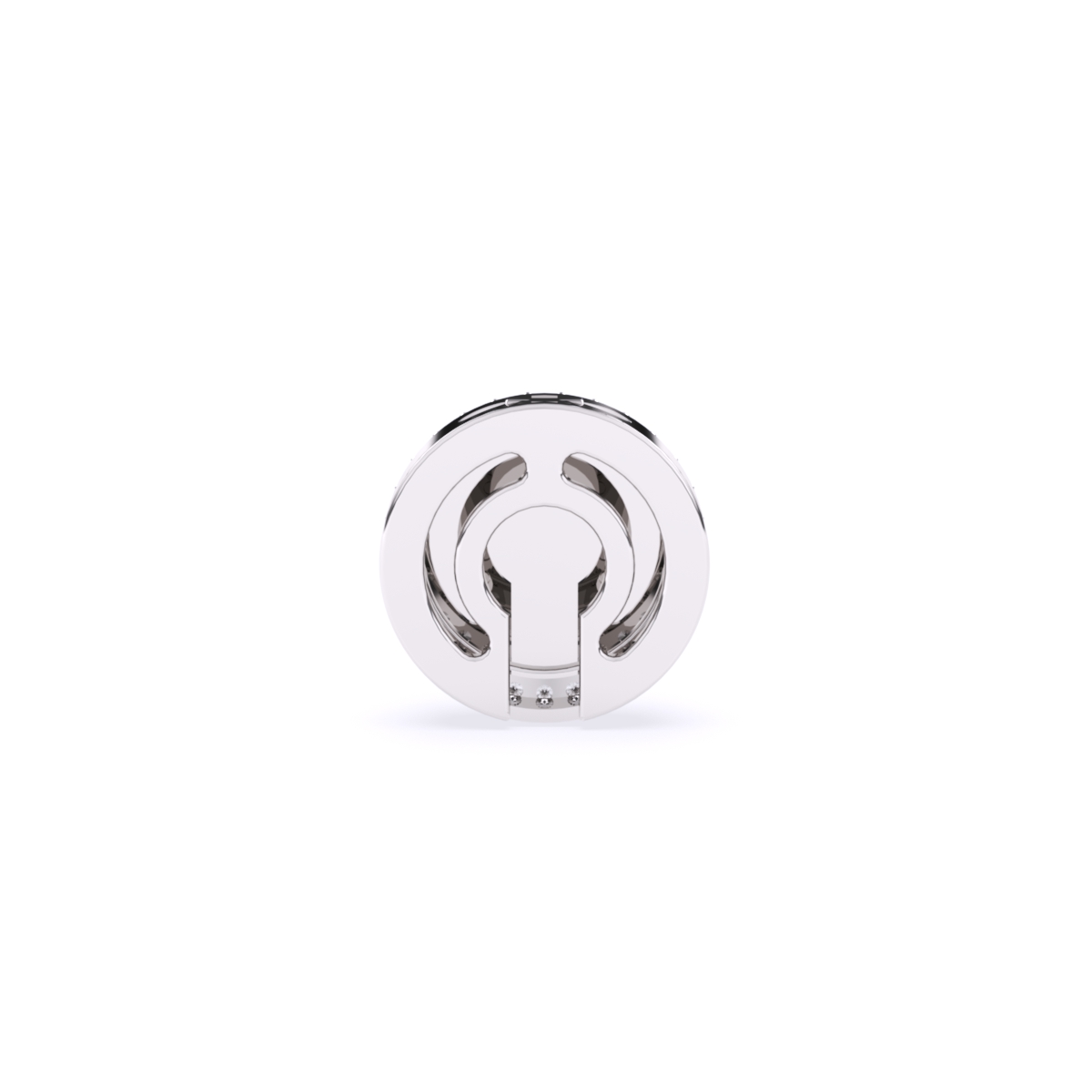 Custom Lab Grown Diamond Letter Cufflinks