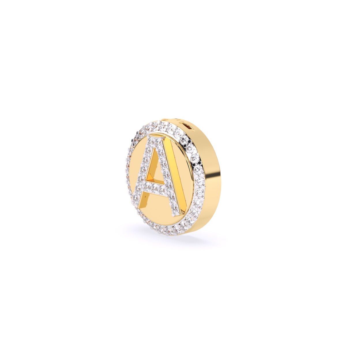 Custom Lab Grown Diamond Letter Cufflinks