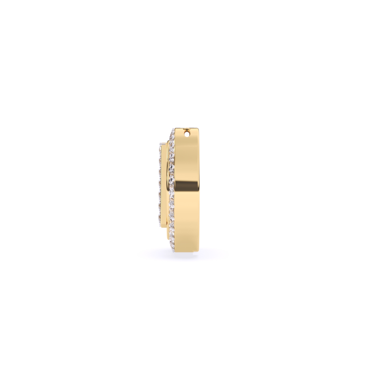 Custom Lab Grown Diamond Letter Cufflinks