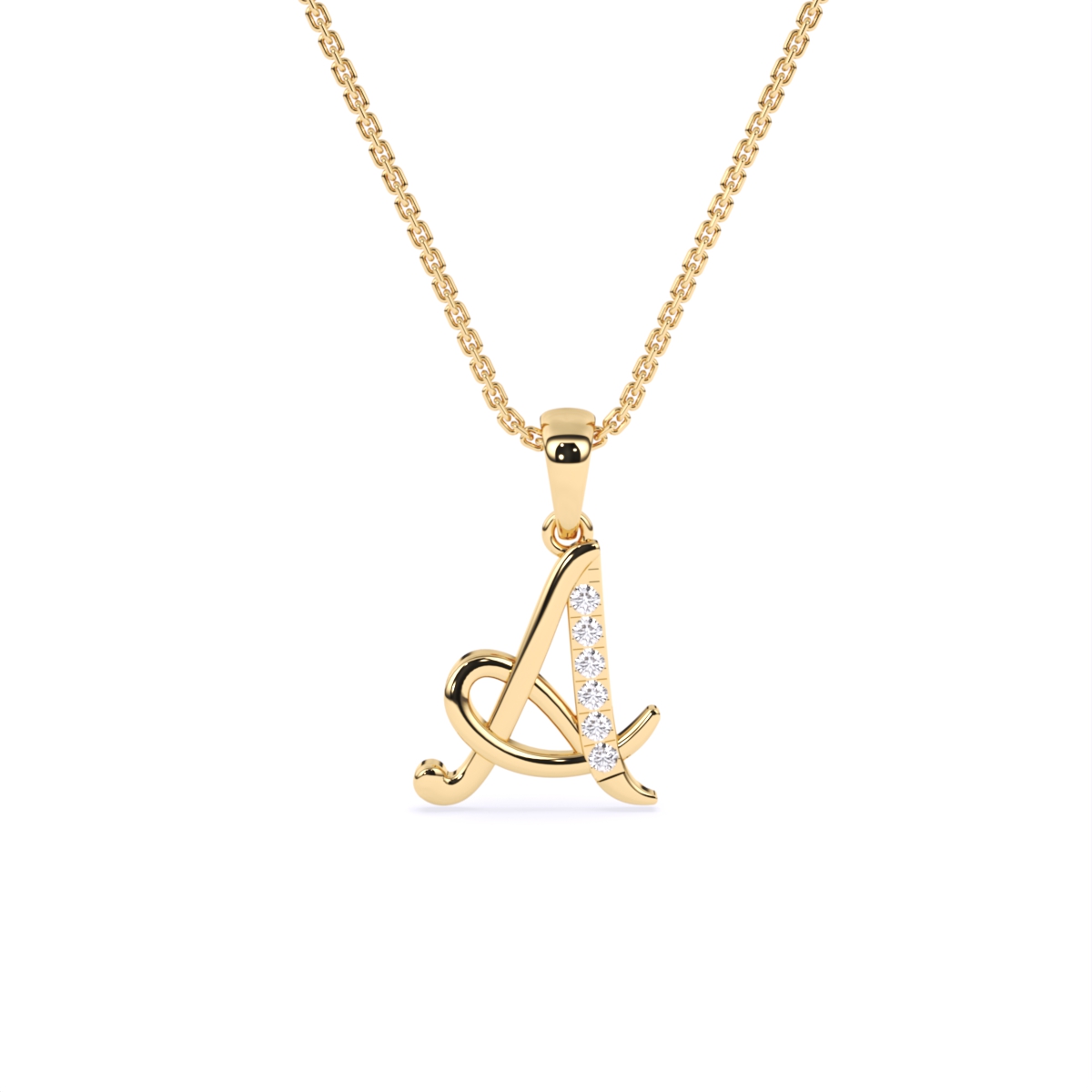 The A Lab Grown Diamond Pendant