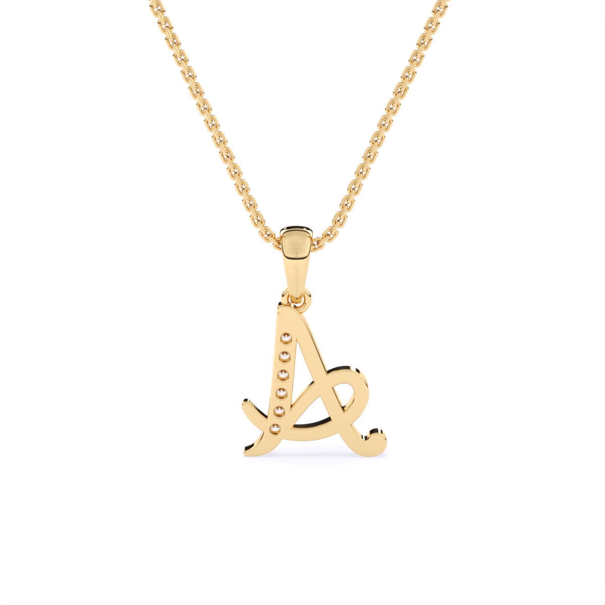 The A Lab Grown Diamond Pendant