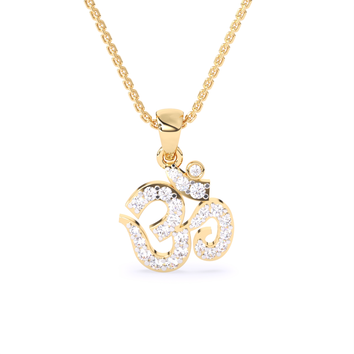 The Om Lab Grown Diamond Pendant