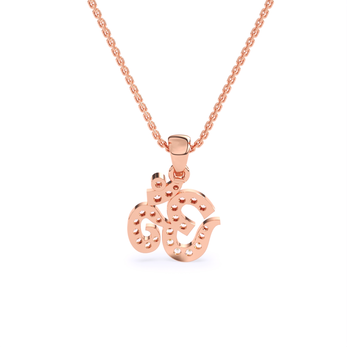 The Om Lab Grown Diamond Pendant