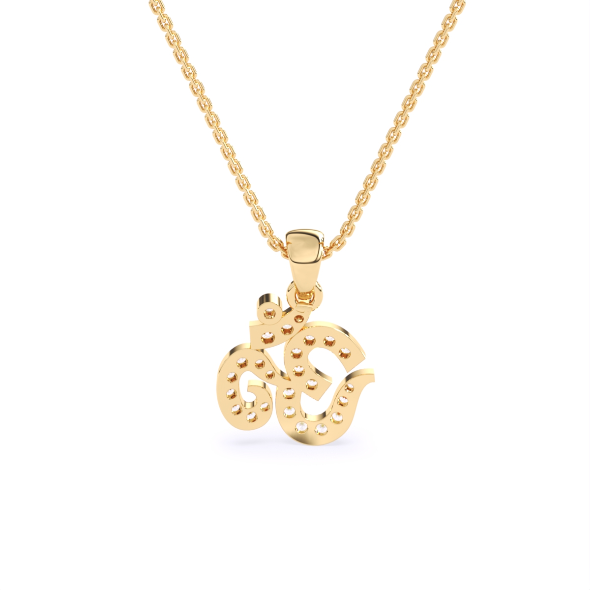 The Om Lab Grown Diamond Pendant