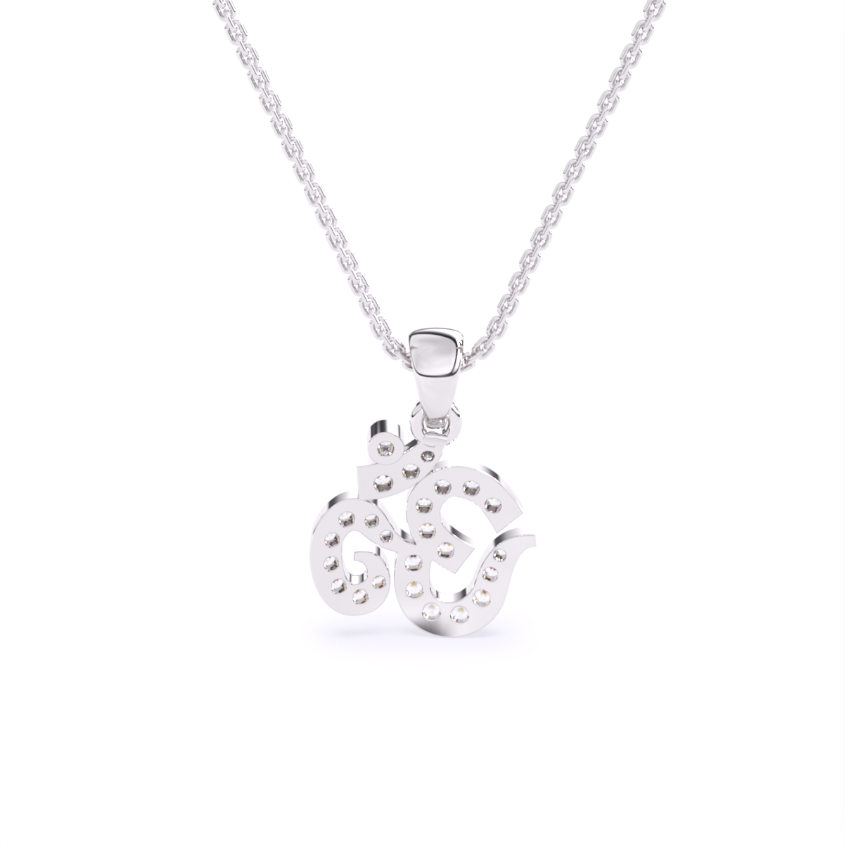 The Om Lab Grown Diamond Pendant