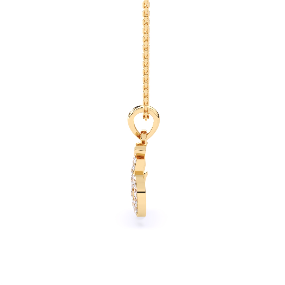 The Om Lab Grown Diamond Pendant