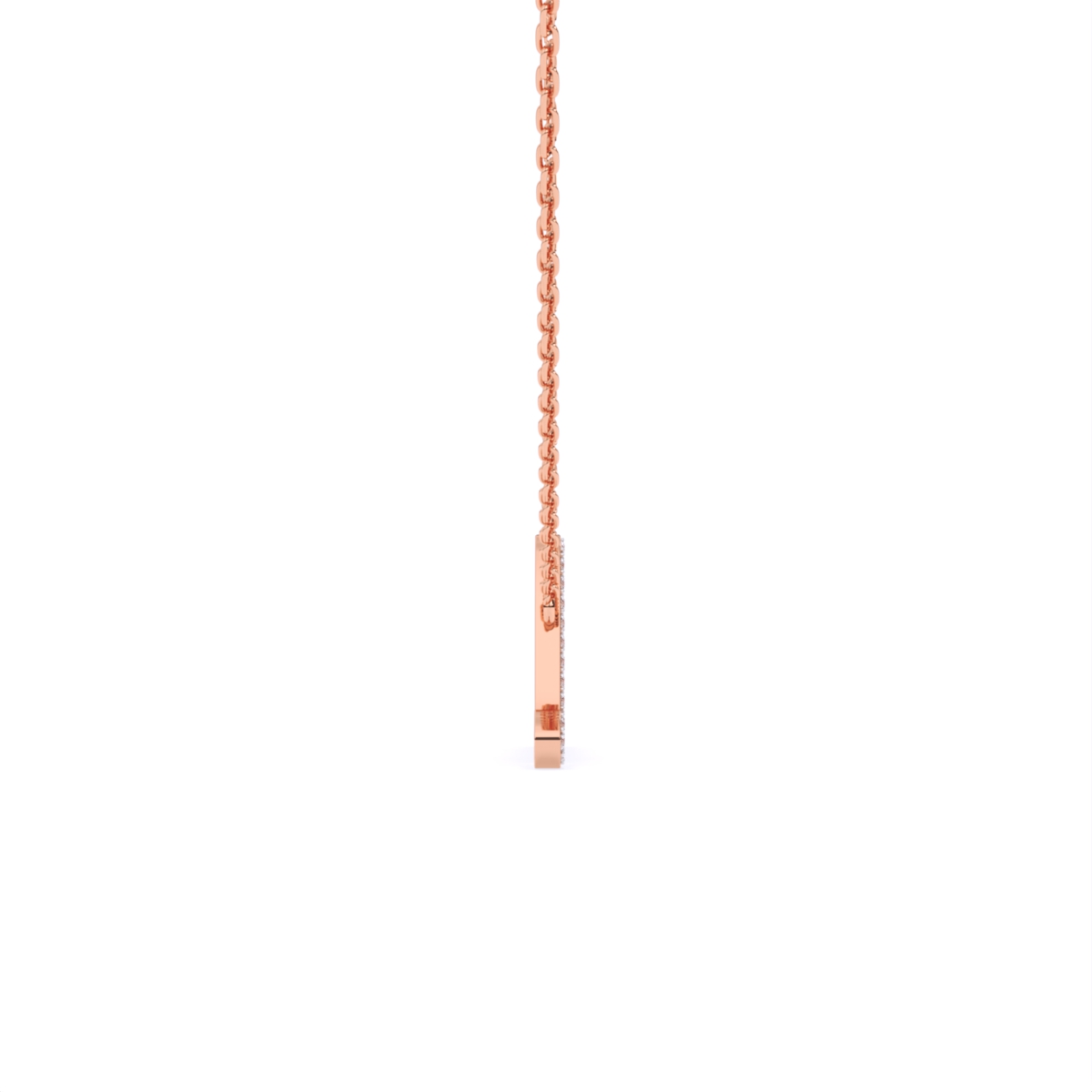 Name Lab Grown Diamond Necklace