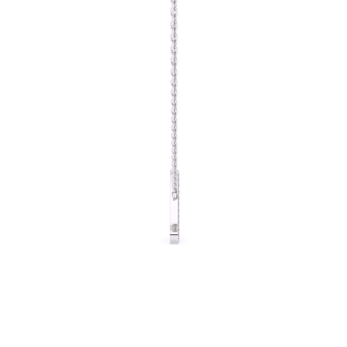 Name Lab Grown Diamond Necklace