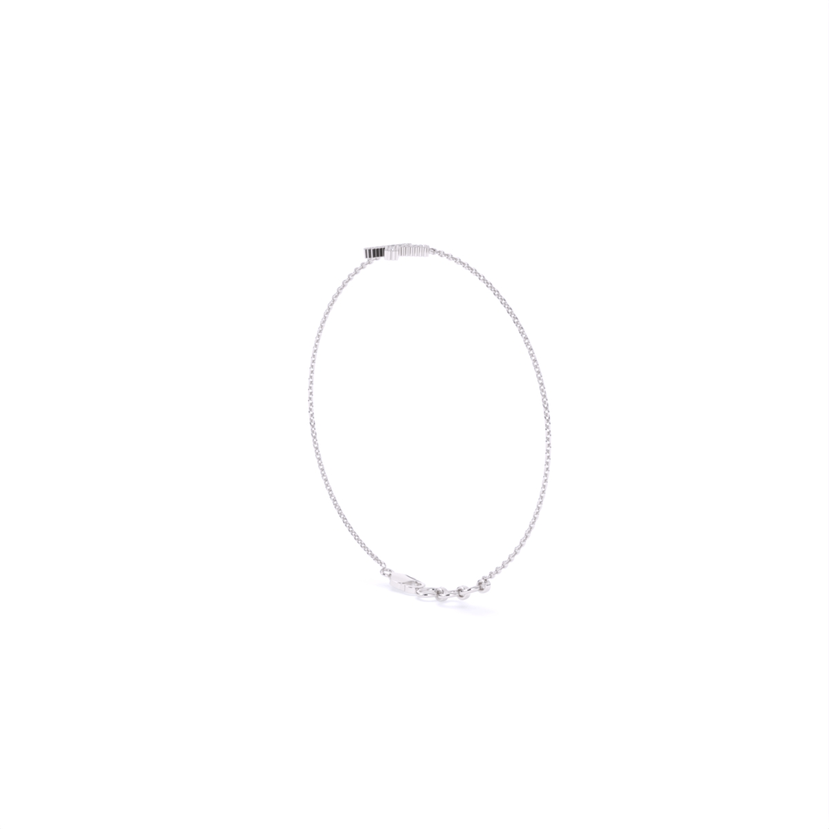 K Custom Name Lab Diamond Bracelet