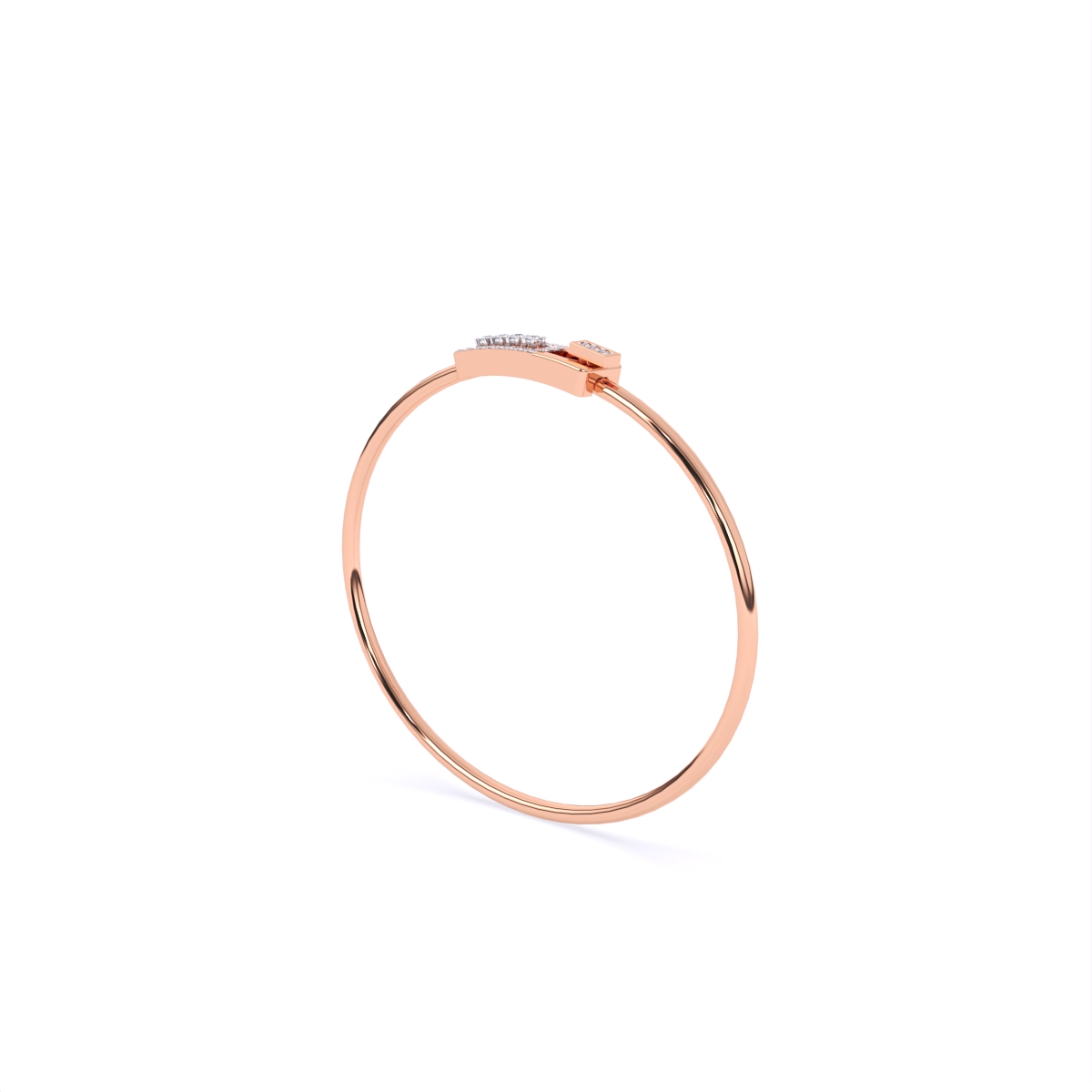 Classic Lab Grown Diamond Gold Bracelet