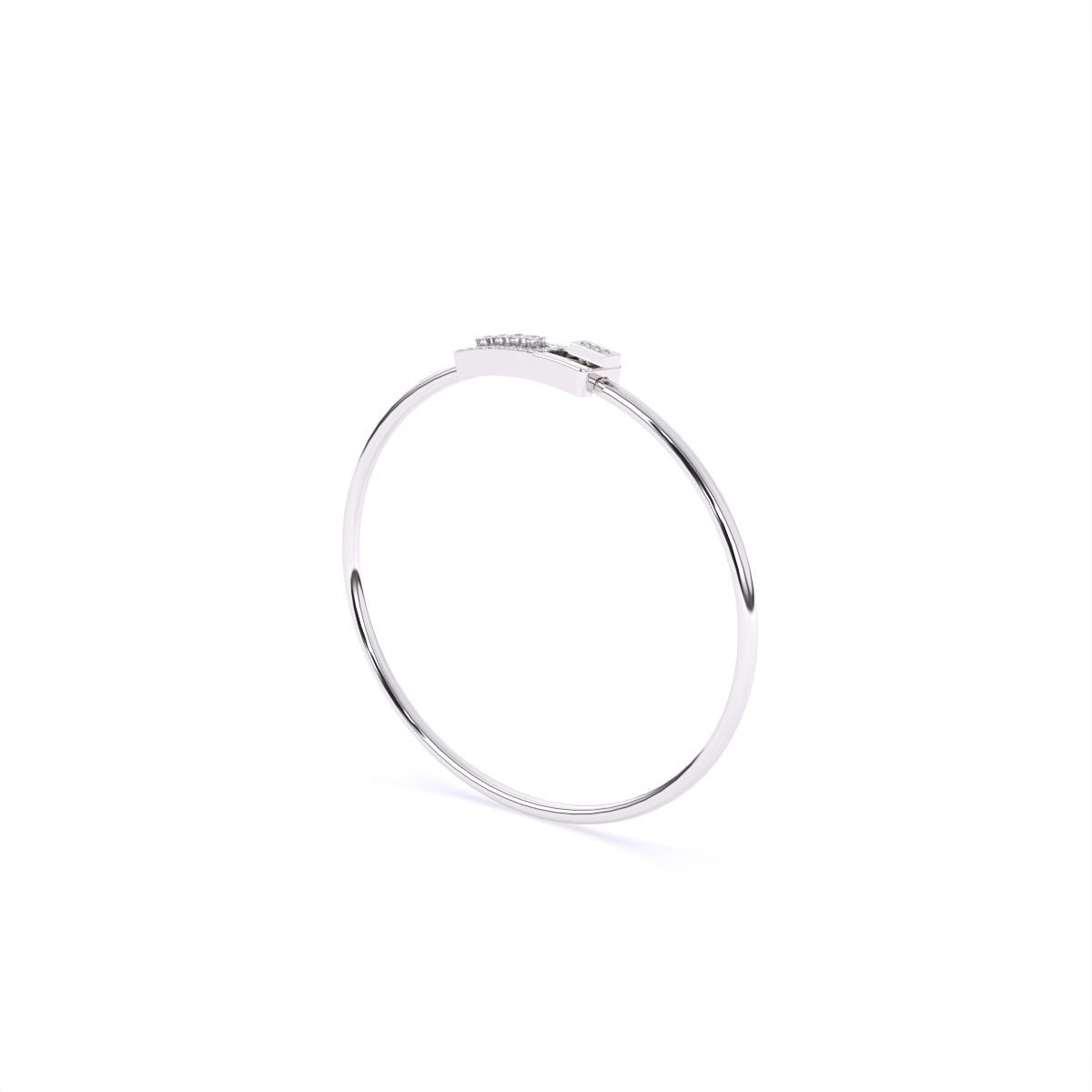 Classic Lab Grown Diamond Gold Bracelet