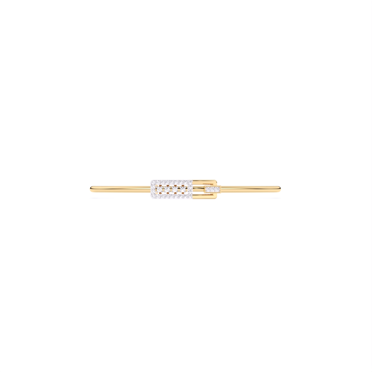 Classic Lab Grown Diamond Gold Bracelet