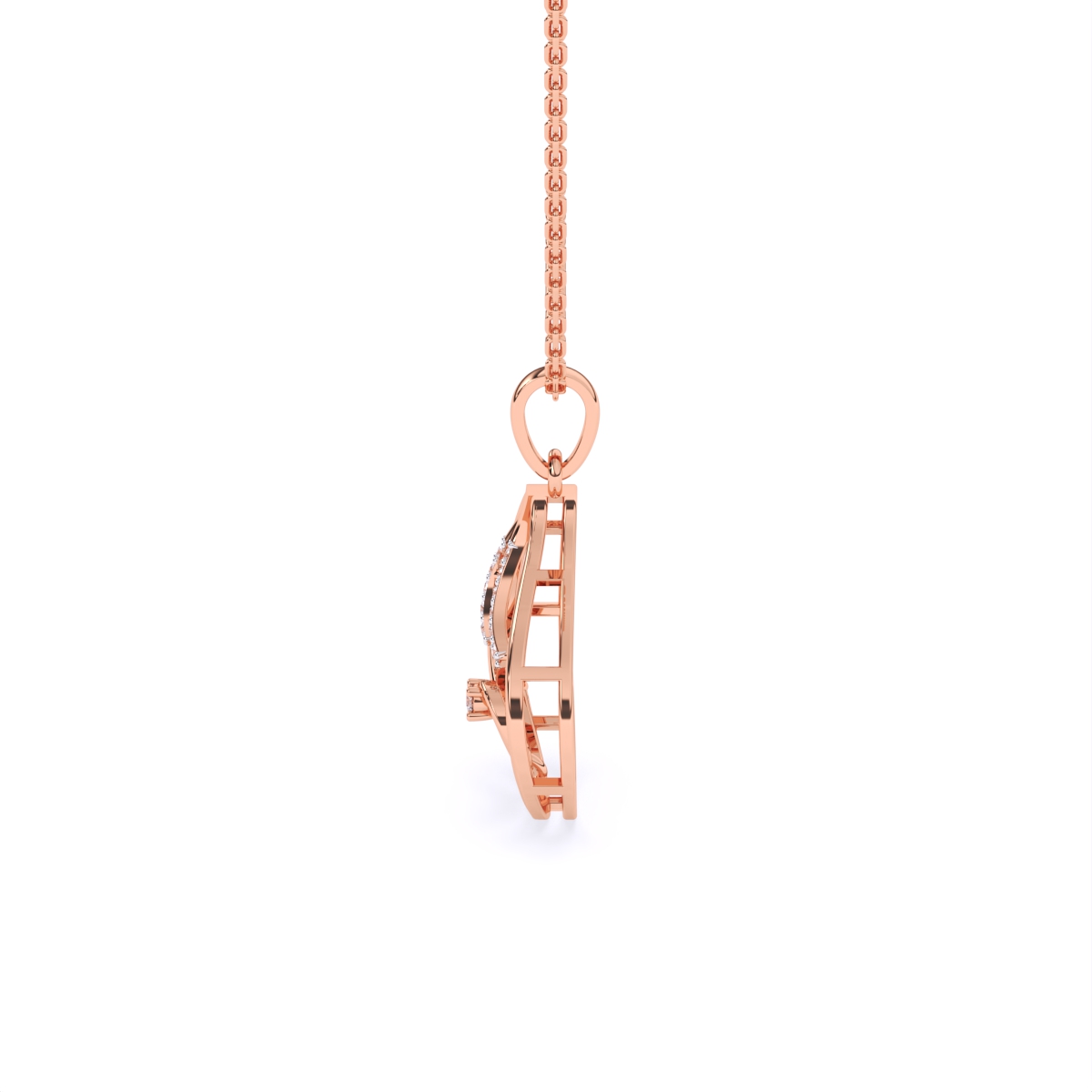 Elegant Stylish Lab Grown Diamond Pendant