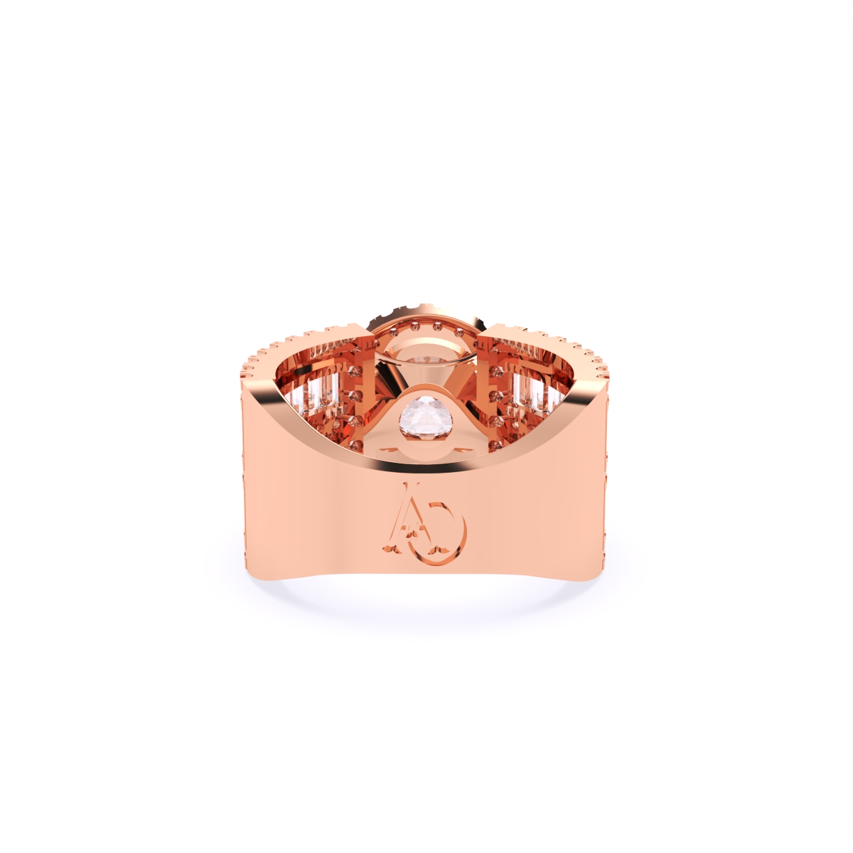 Luxury Double Halo Lab-Grown Diamond Cocktail Ring