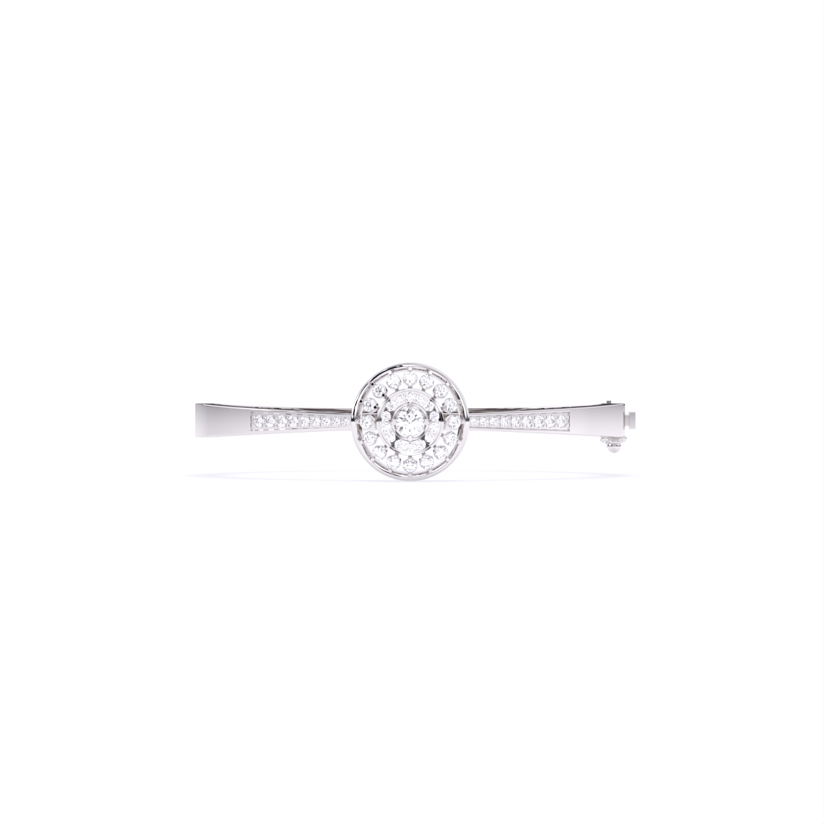 Flower style Halo Daily wear Kada Bracelet